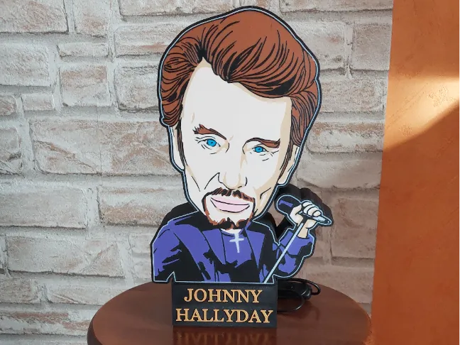 Boite à lumières Johnny