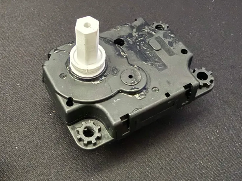 Nissan Rogue blend door actuator fix