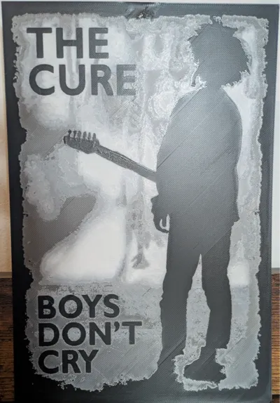 Hueforge - The Cure - Boys don't cry
