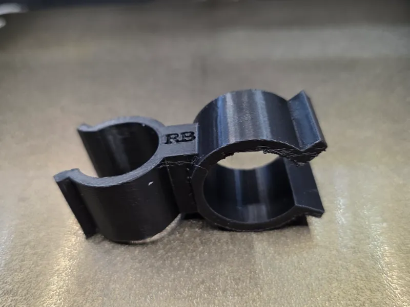 Boat Bimini Clip 1 inch by 7/8 inch rotated 90 deg