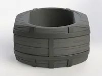 0.2mm layer, 2 walls, 15% infill