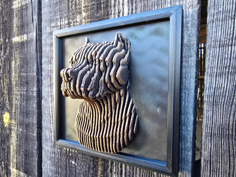 AMERICAN STAFFORDSHIRE TERRIER AMSTAF WALL ART