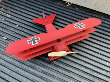Accesorio para filamento: Red Baron's Fokker Dr.I. Triplane — vista de referencia 5