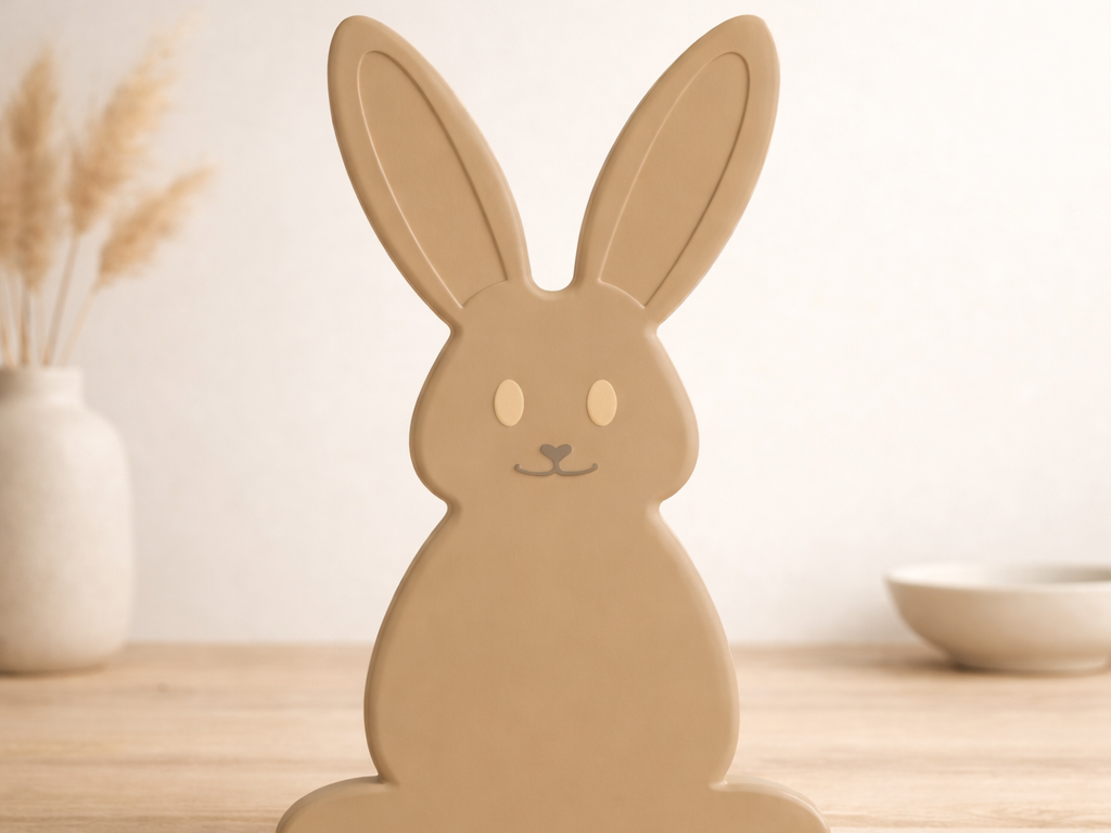 Easter Bunny Rabbit Silhouette Decoration v1