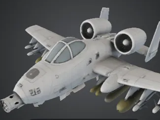 A10 Warhog Chibi