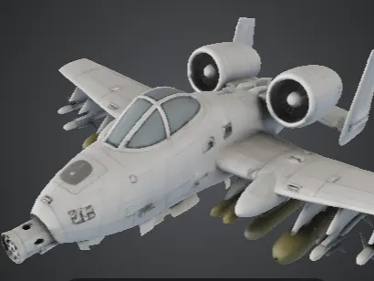 A10 Warhog Chibi 