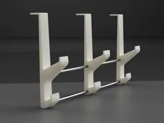 Door double hook hanger set