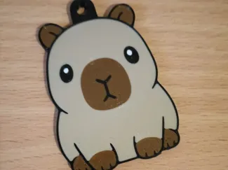 Capibara Keychain