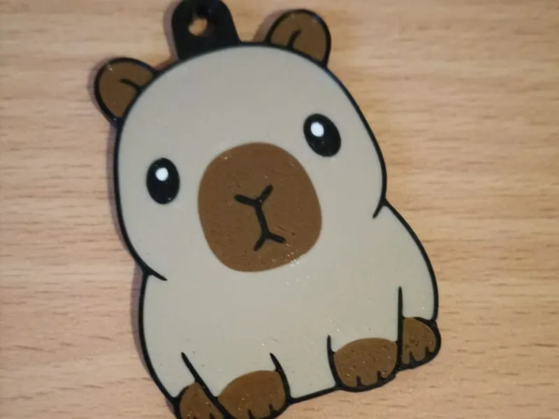 Capibara Keychain