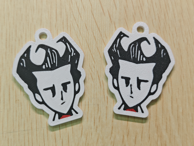 Miniatura 8 do modelo 3D 饥荒人物挂件和冰箱贴 威尔逊 温蒂 阿比盖尔 机器人 Don’t Starve