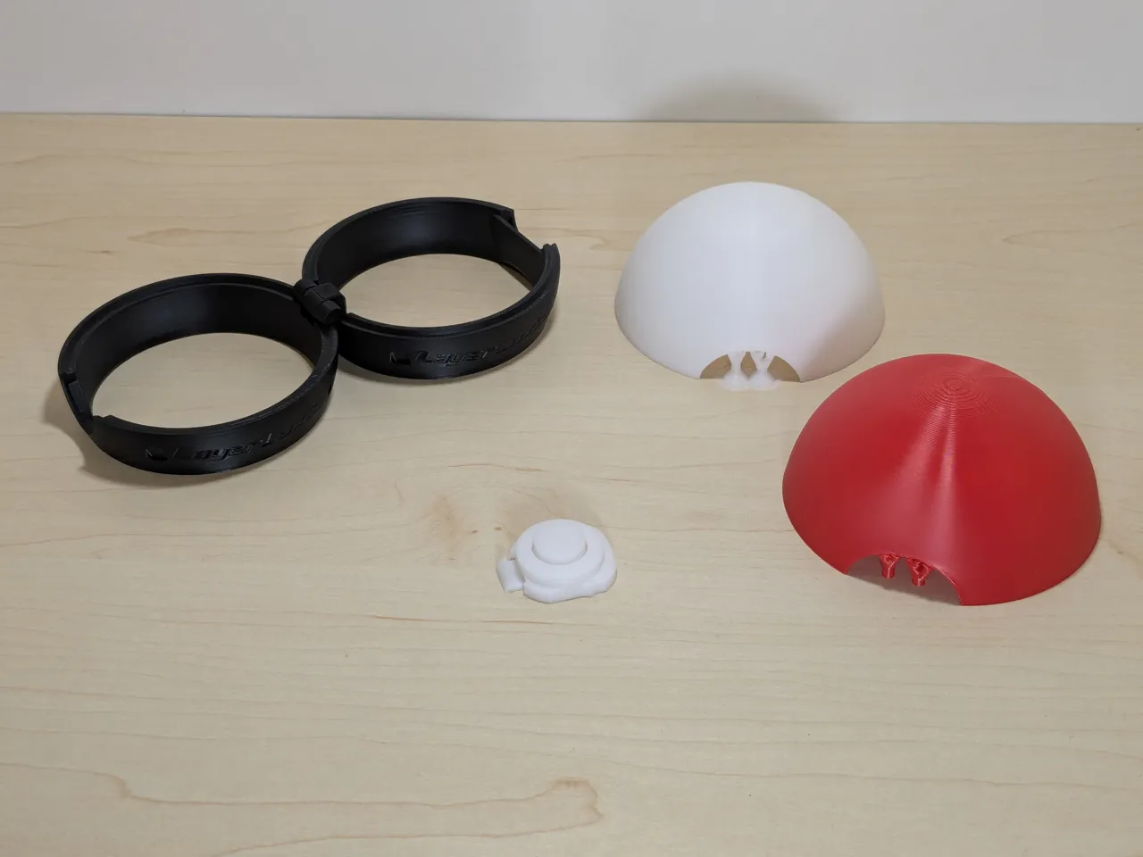functional Pokéball - no glue view 3