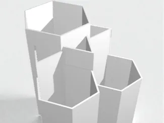 Modern desk organizer