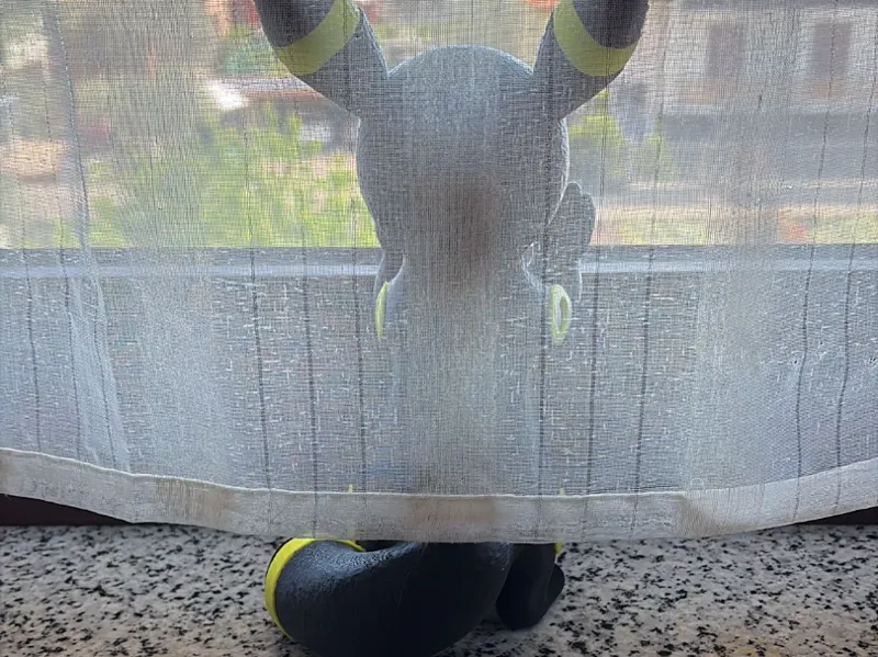 Umbreon Pokemon Decorazione Finestra che sbircia