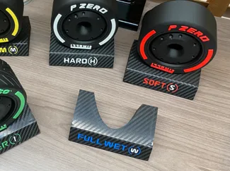 Base for 100mm F1 Tire