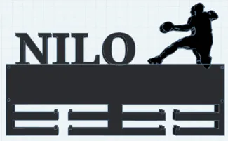 Personalisierte Medaillenhalter