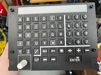 AH-64 Apache Keyboard unit