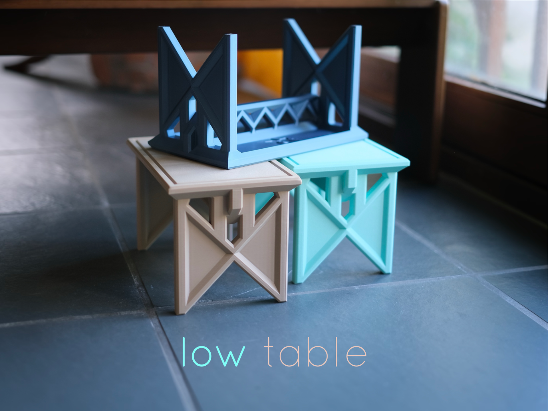 Low Table 3D model
