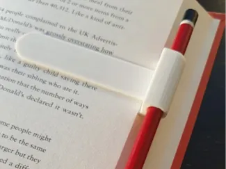Pencil bookmark