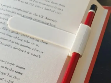Pencil bookmark