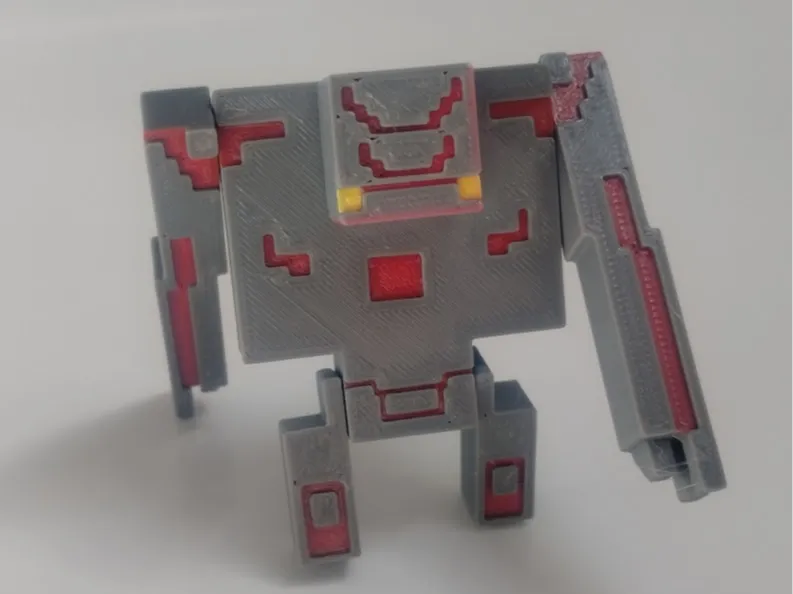 Minecraft Redstone golem small