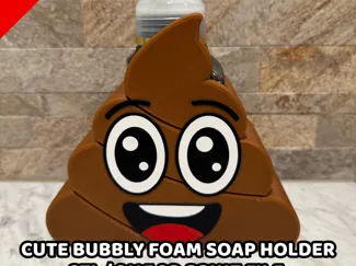 Funny Poop Soap Dispenser Holder