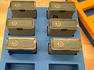 vex iq motor organizer