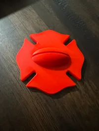 Présentoir de bureau pour écusson de casque de pompier — photo 3
