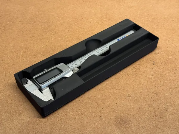 Bac Gridfinity 2x6 pour pied à coulisse Kynup