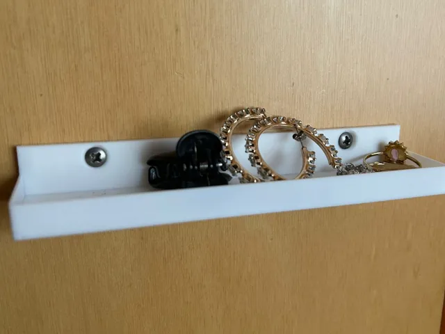Wall-Mounted Jewelry & Earring Organizer