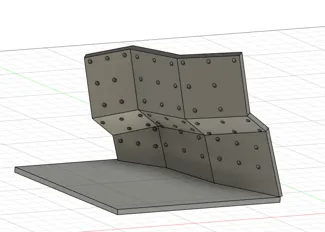Desktop Climbing/Bouldering Wall 