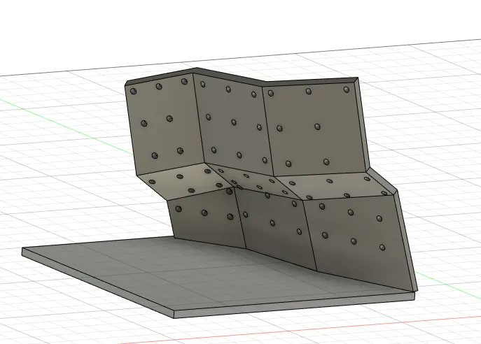 Desktop Climbing/Bouldering Wall 