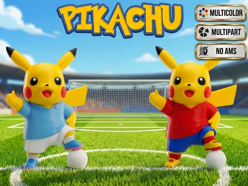 Pikachu Soccer World Cup Pokemon | NO AMS & AMS