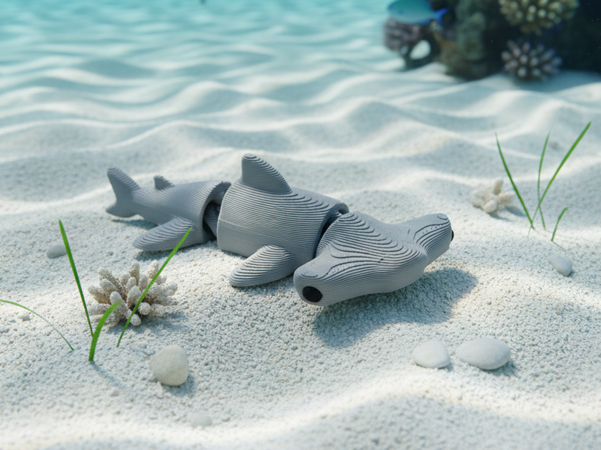 Articulated Hammerhead Shark -Hammerhead Shark Toy