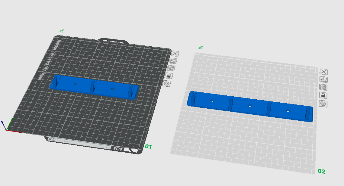 Miniatura 2 do modelo 3D 省料结实 衣服挂钩 浴巾挂钩 小15克 大20克
