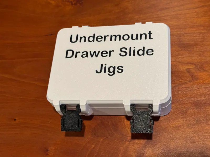Undercount Drawer Slide Jig-it Case 