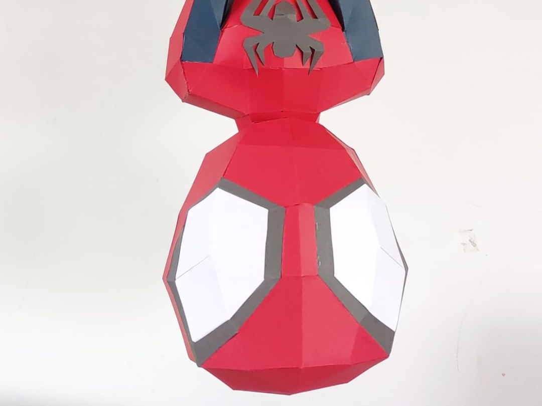 spiderman lowpoly