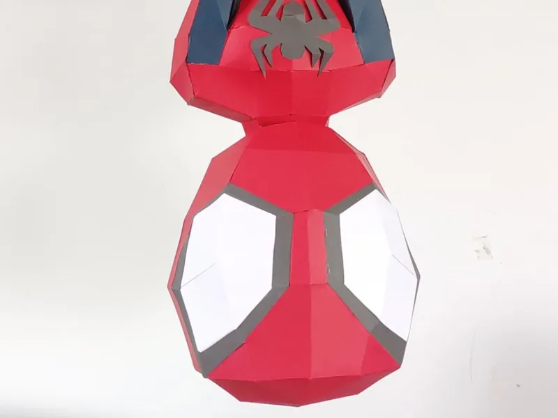 spiderman lowpoly