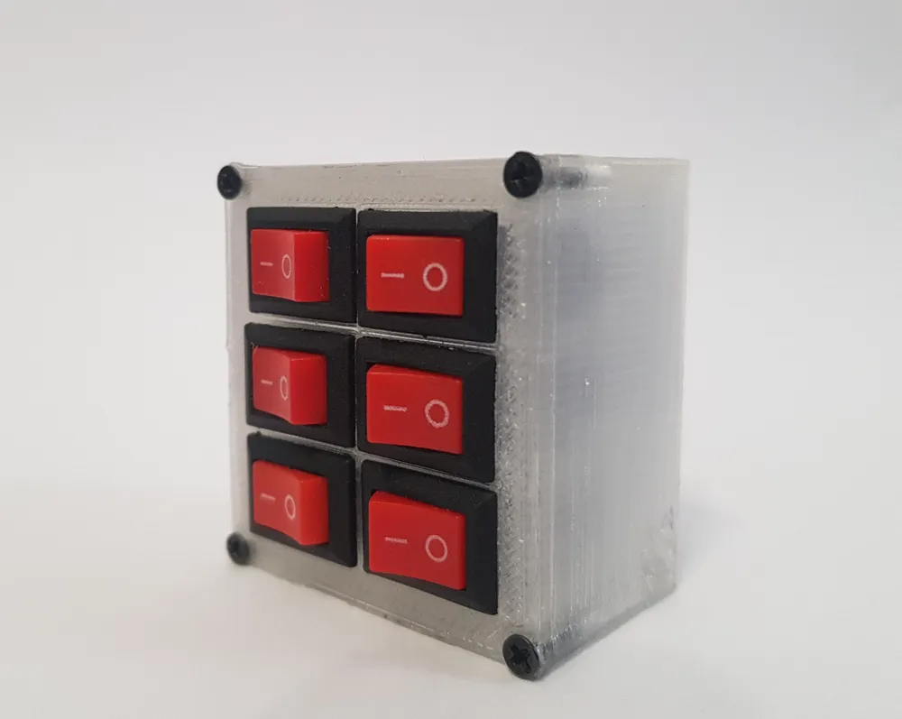 Rocker Switch Box (KCD1-11) - Free 3D Print Model - MakerWorld