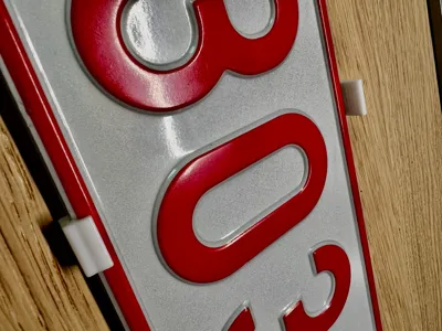 License plate bracket