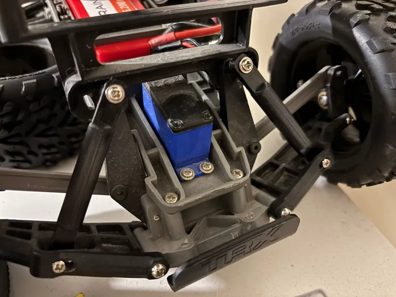 3d printed rc car spring lower stance