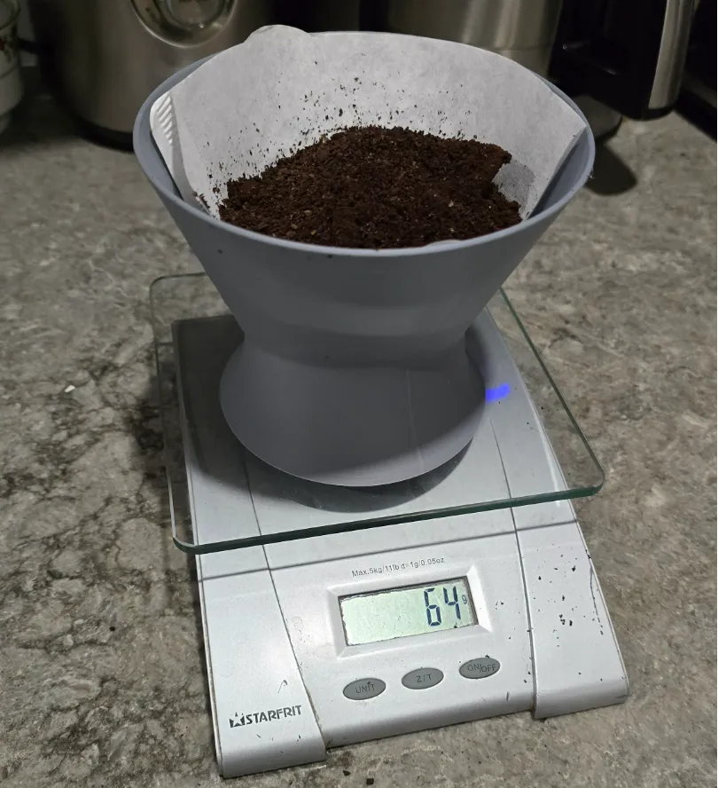 #4 Coffee Filter holder stand for use on scale by PlasticKraken ...