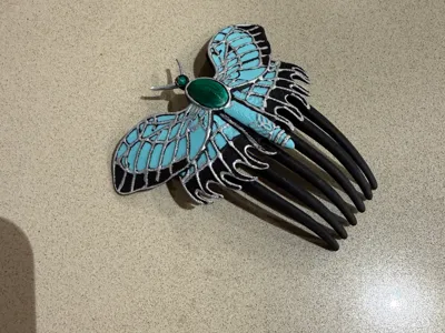 Rose Titanic Hair Clip