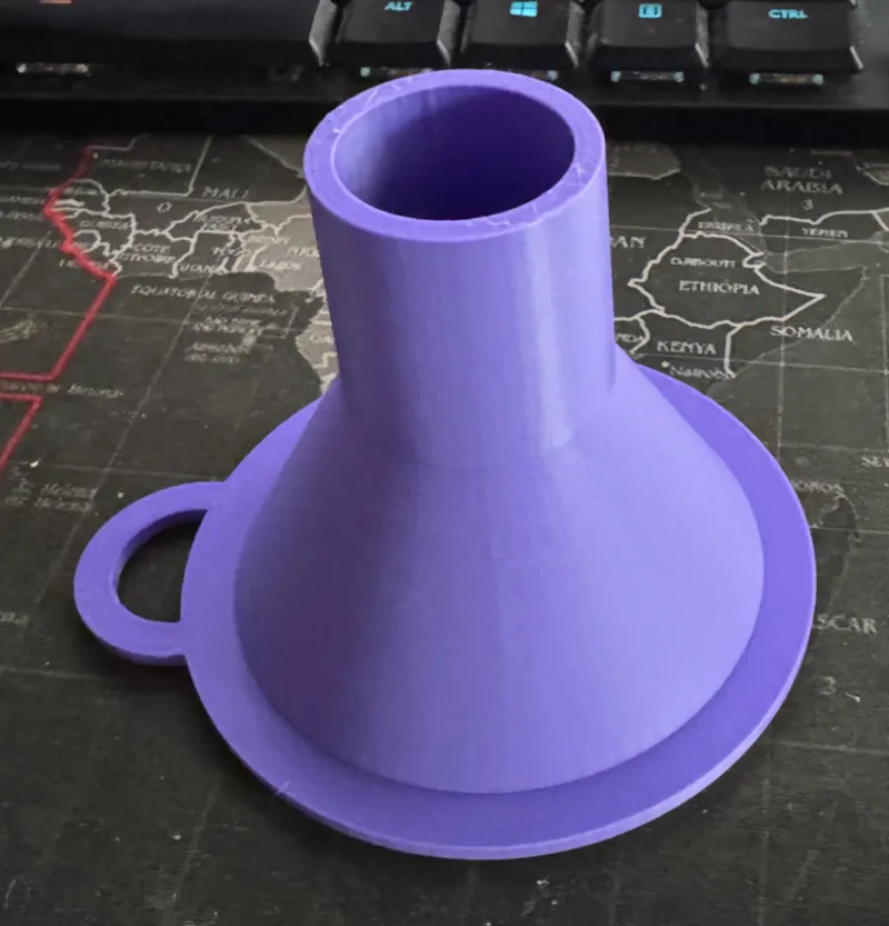 Dessicant Funnell for Durimoiy Bottles