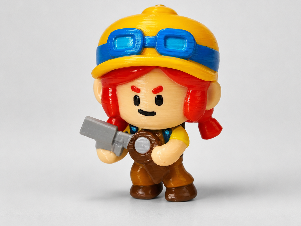 Jessie Brawl Stars figurine