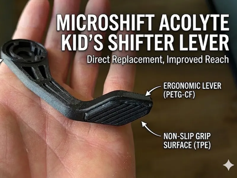 Microshift Acolyte: Shifter Extension for Kids