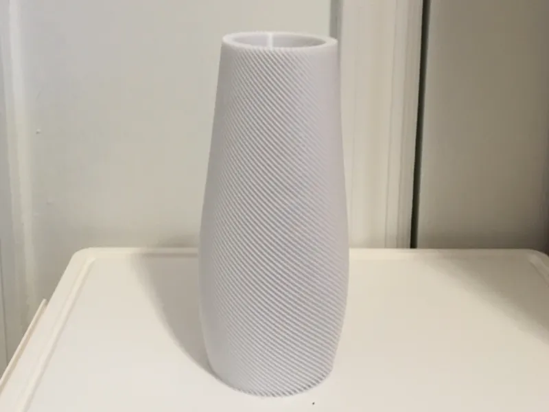 Tall waterproof vase