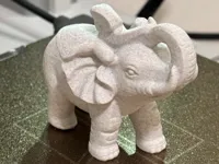 Statue d'éléphant porte-bonheur — photo 2
