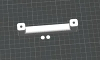 總長150mm門把手-垂直打印 0.28mm layer, 2 walls, 15% infill