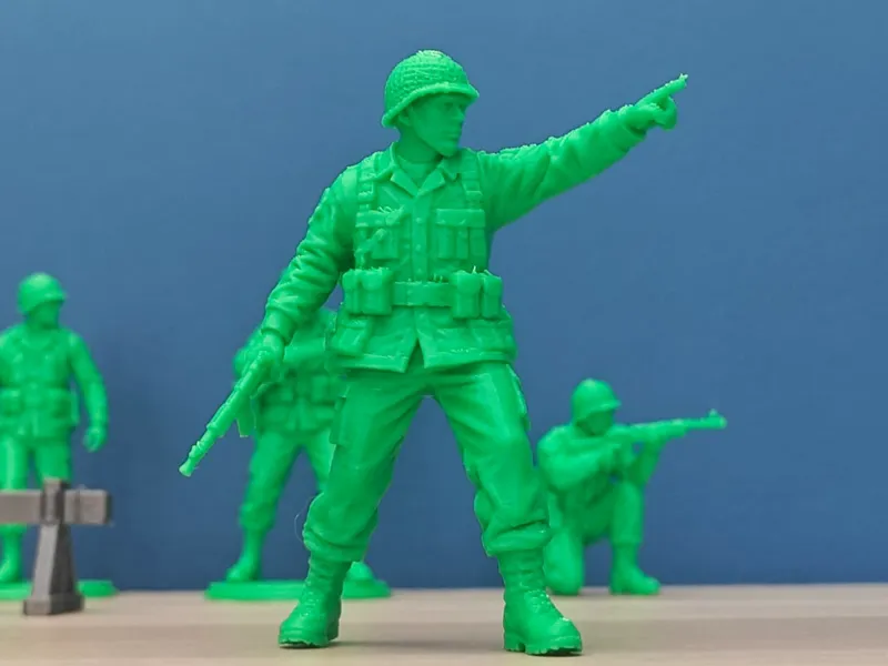 Squad Leader - Plastik Soldierdecor