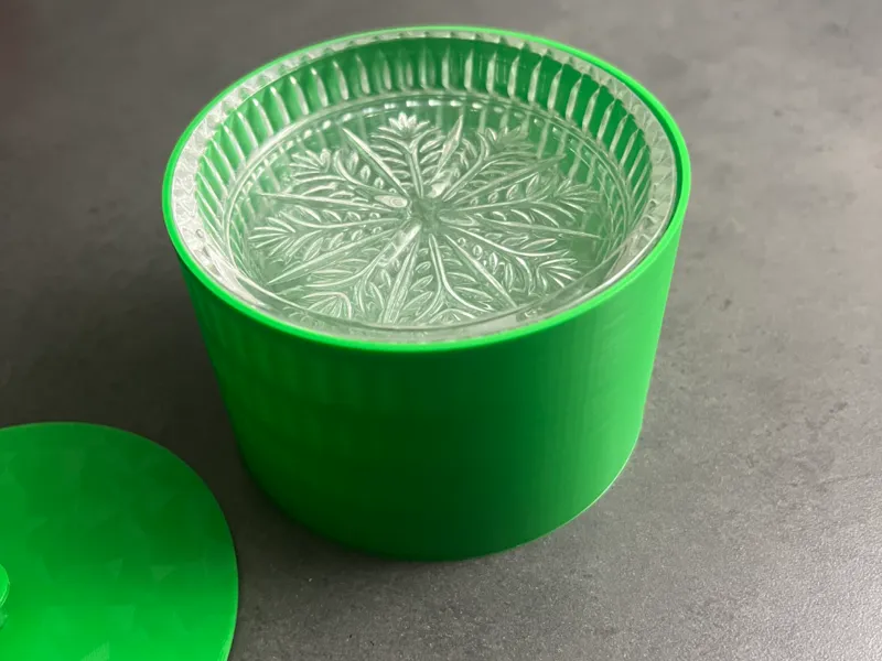 Coaster Storage Container with Lid